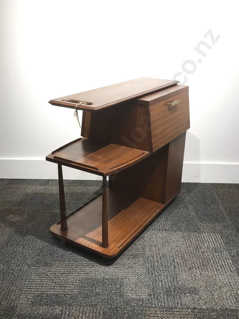Mid Century Craftrite Drinks Trolley Image 1++