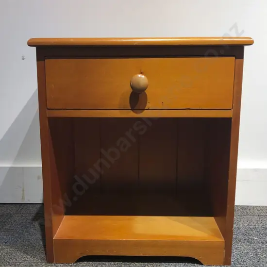 Pair of Single Drawer Bedside Tables