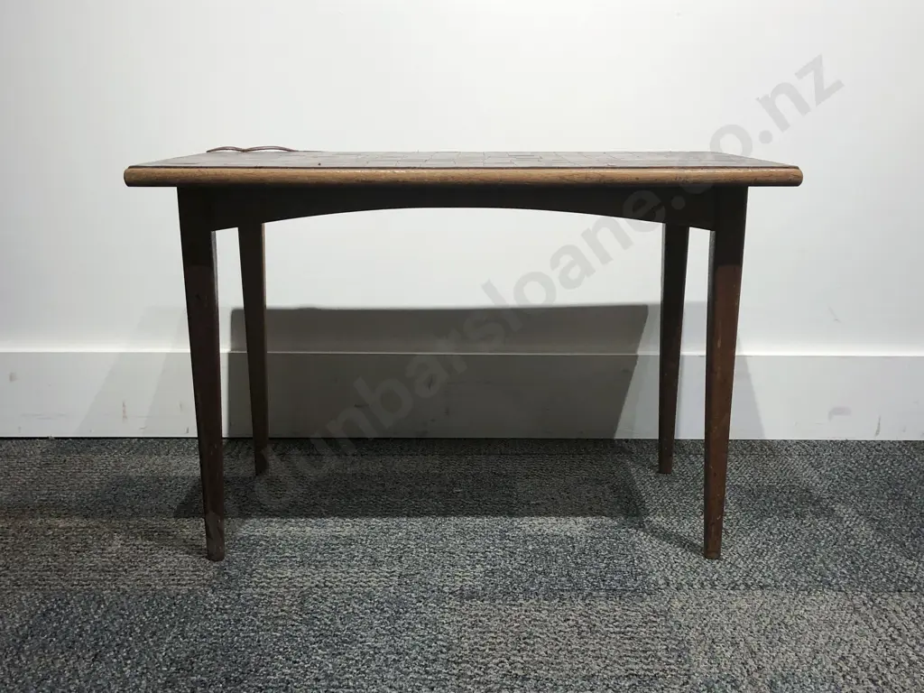 American Leather Top Side Table Image 1++