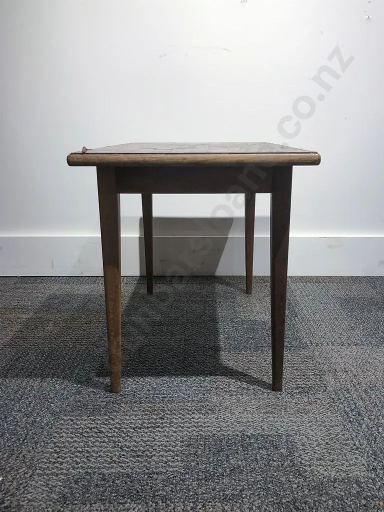 American Leather Top Side Table Image 1++
