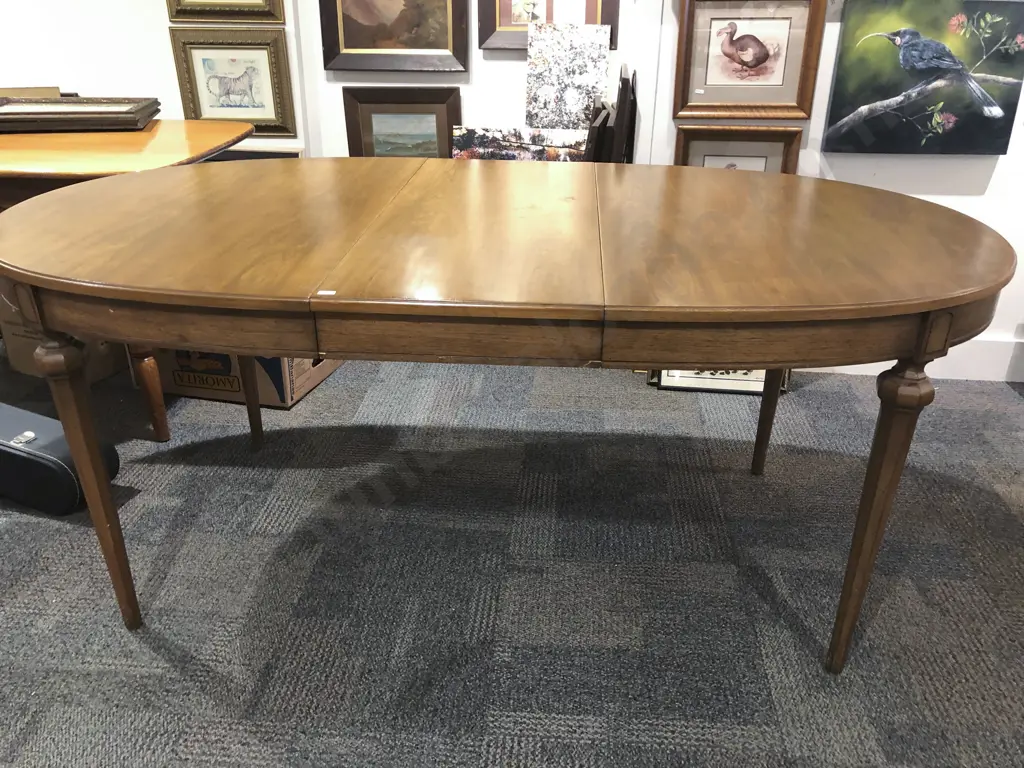 Extension Dining Table Together With Six Wycombe Backed Dining Chairs Image 1++