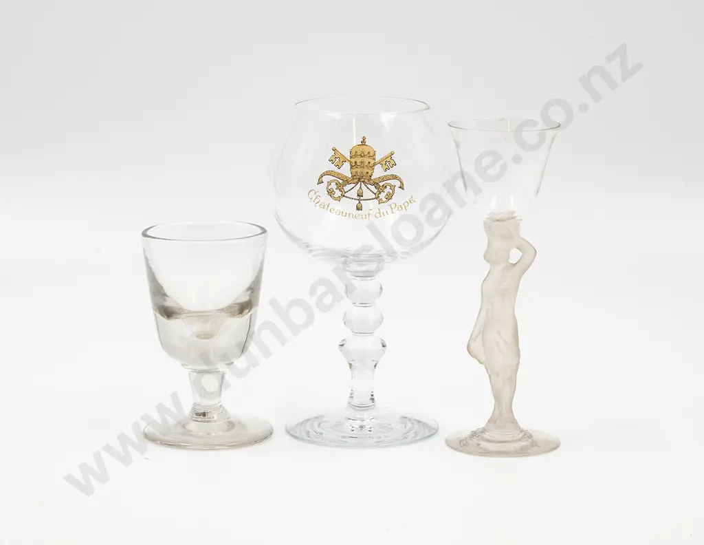 Three Various Drinking Glasses Image 1++