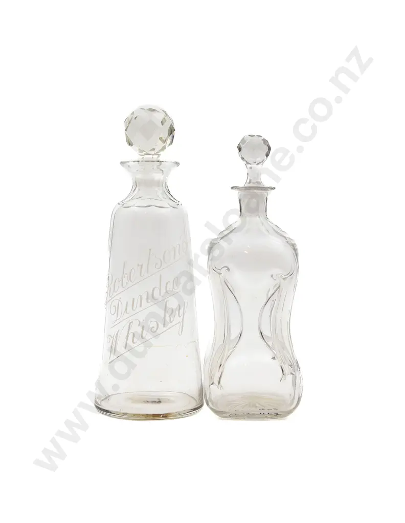 Two Victorian Decanters Image 1++