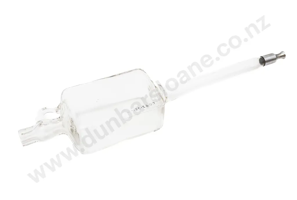 Clear Glass Wine Dispenser with Chrome Fitting Image 1++