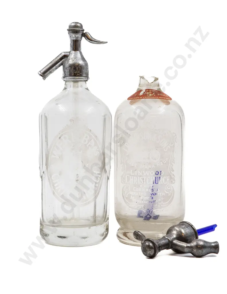 Two Vintage Soda Syphons Image 1++