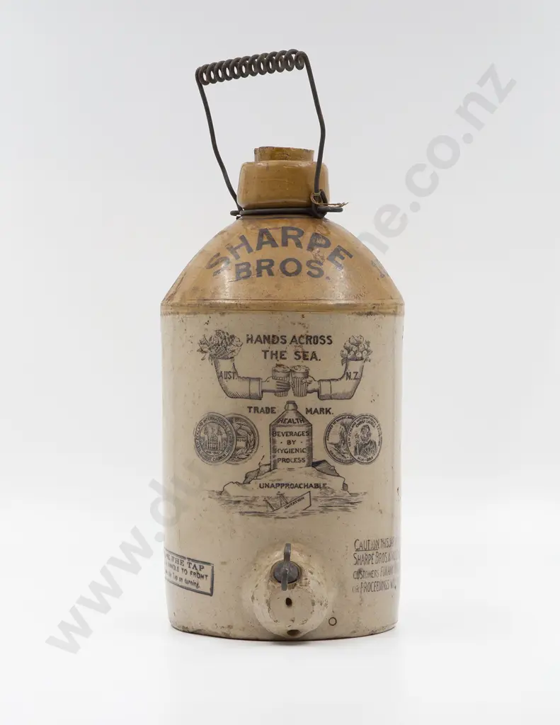 Sharp Bros Stoneware Spirit Flagon Image 1++