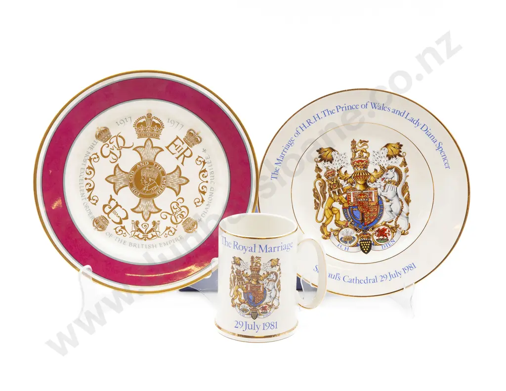 1977 Diamond Jubilee Plate Image 1++