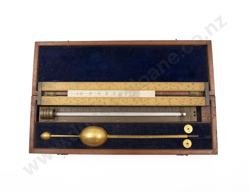 Victorian Mahogany Cased Glass Saccharometer Image 1++