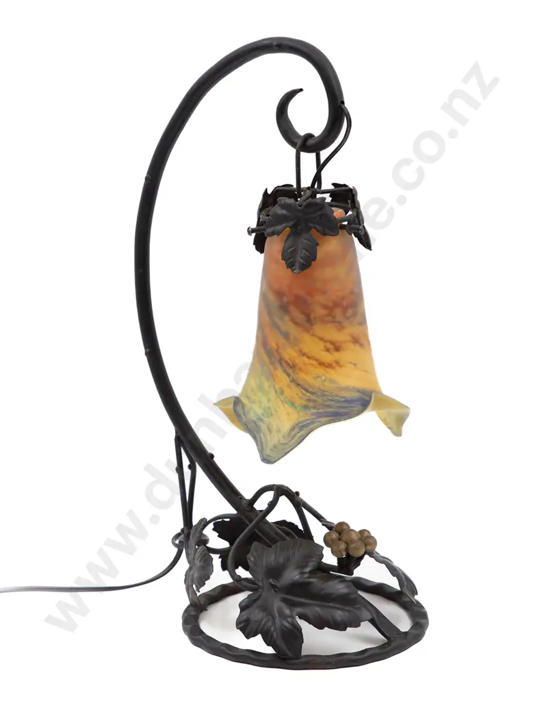 Art Nouveau Style Table Lamp Image 1++