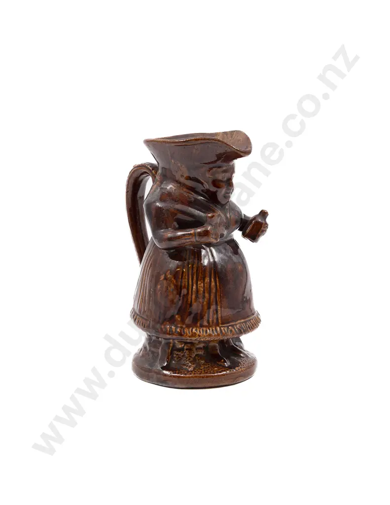 Treacle Glazed Figural Jug Image 1++