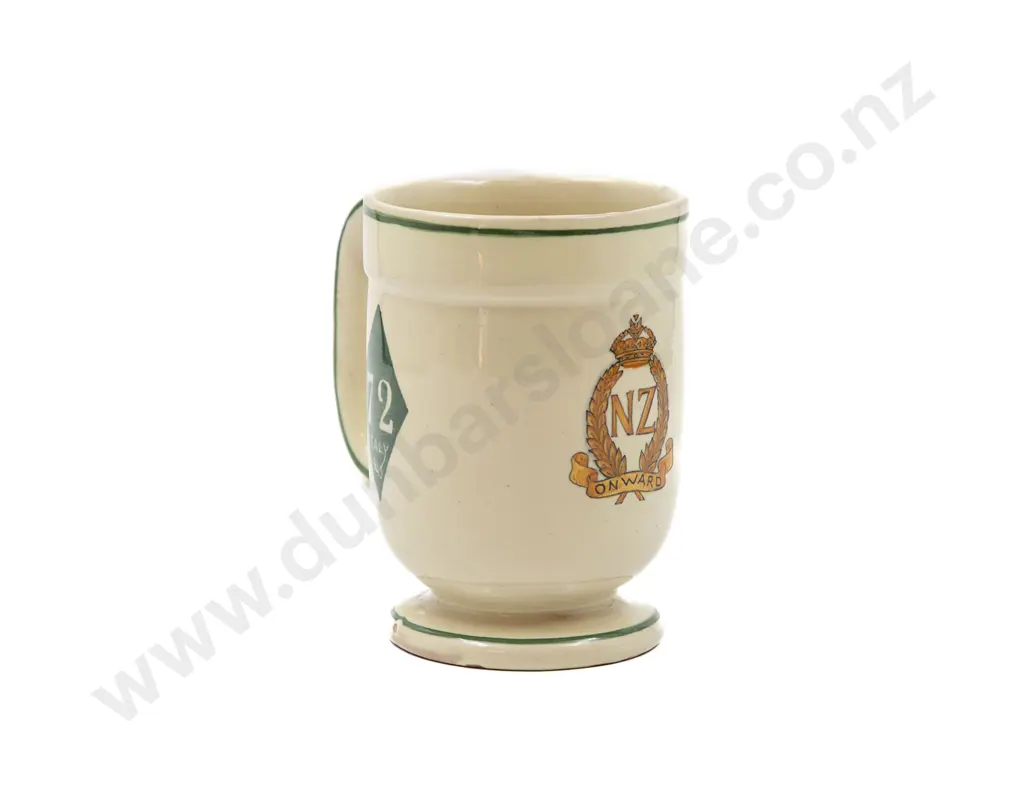Deruta H Q 5 NZ Infantry Mug Image 1++