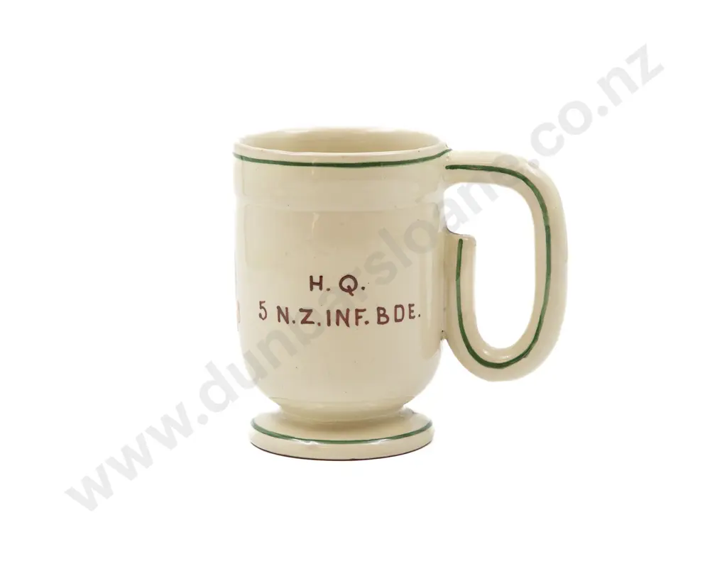 Deruta H Q 5 NZ Infantry Mug Image 1++