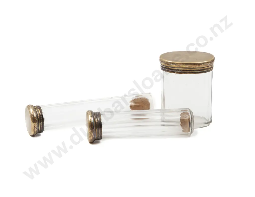 Three S/S Topped Vanity Bottles Image 1++