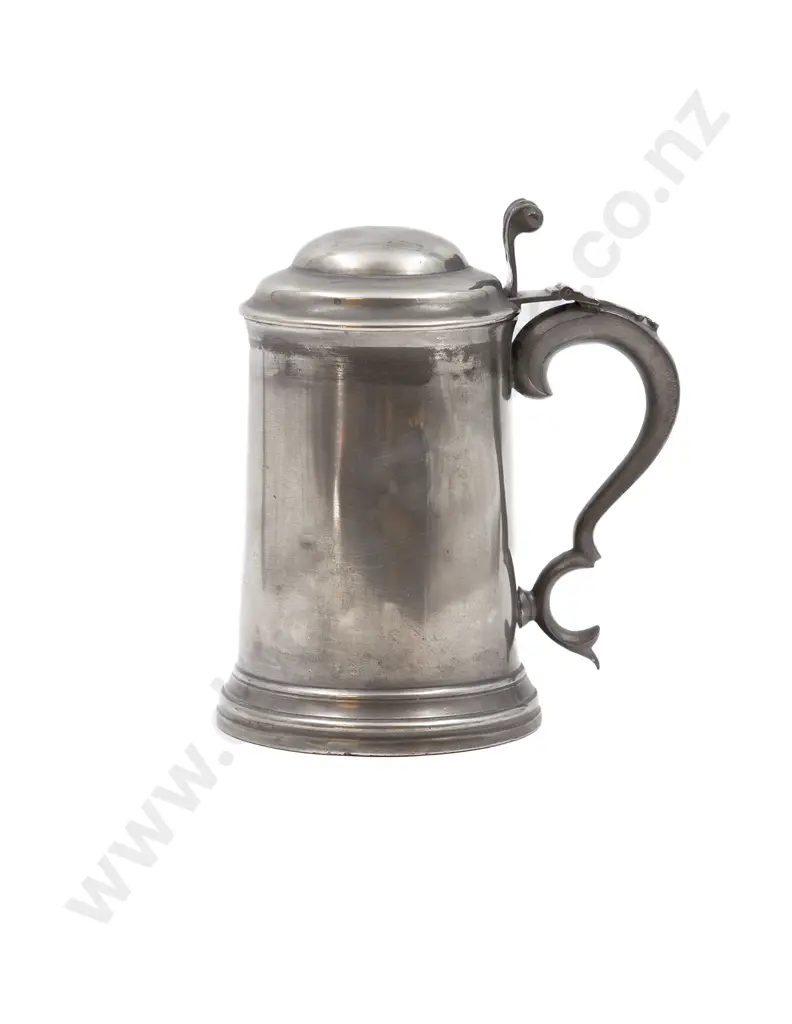 Glass Bottomed Pewter Tankard Image 1++