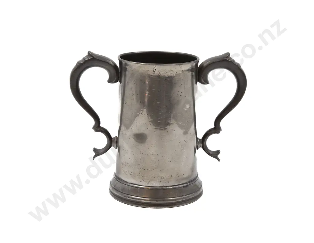 Pewter Two Handled Tankard Image 1++