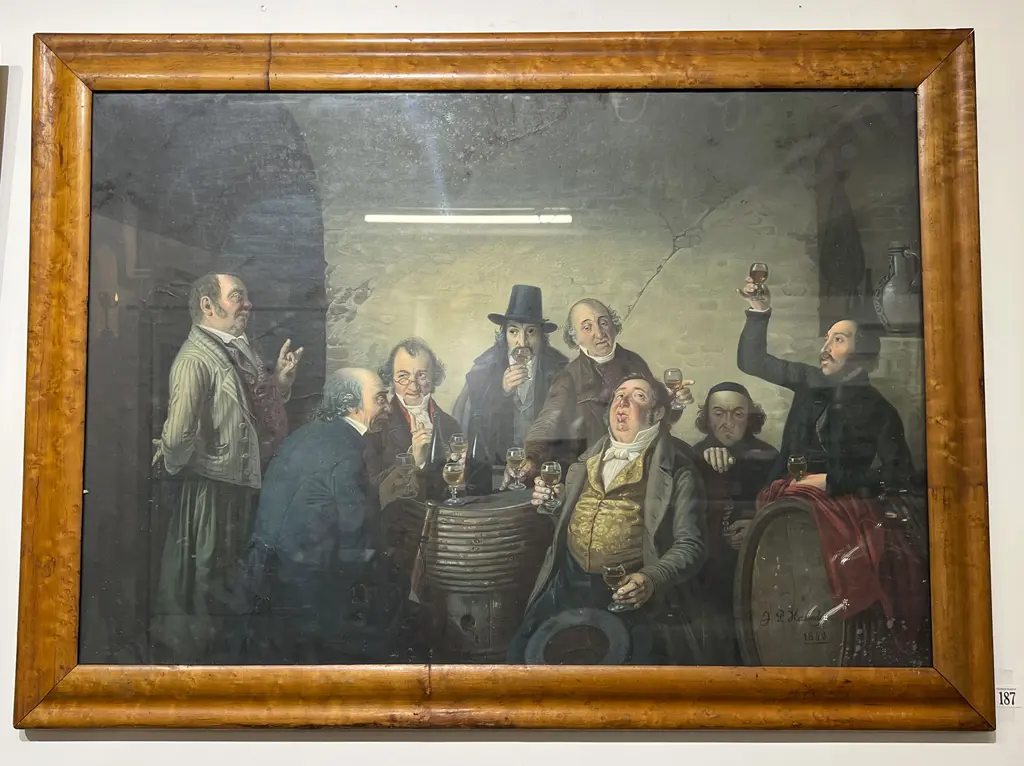 Maple Framed Print "The Connoisseurs" Image 1++