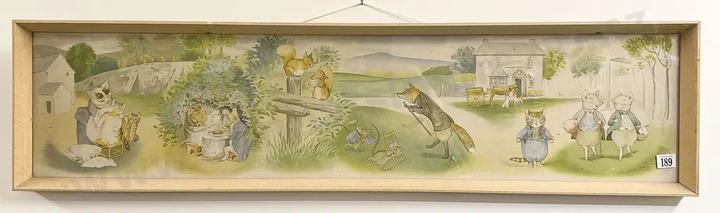 Print of Beatrix Potter Figures Image 1++