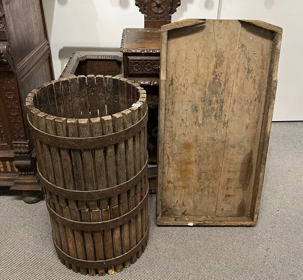 Large Victorian Cast Iron Cider Press Image 1++