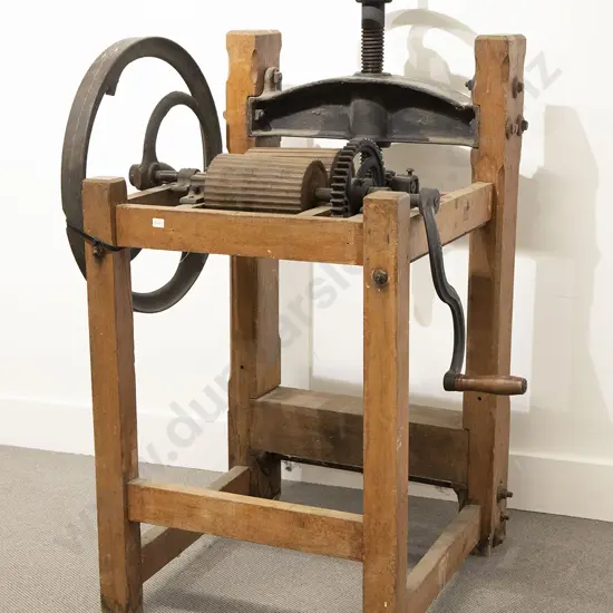 Large Victorian Cast Iron Cider Press