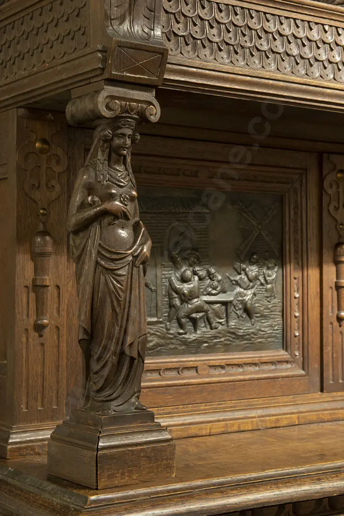 Late C19th German Oak Dresser Image 1++