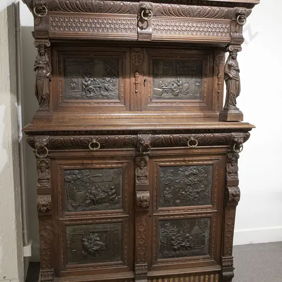 Late C19th German Oak Dresser