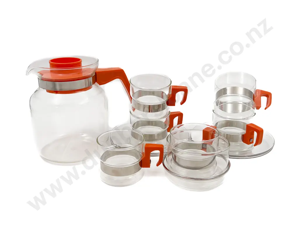 Simax Retro Glass Coffee Set Image 1++