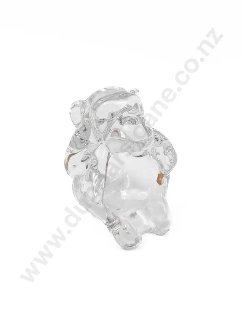 Vannes French Art Glass Monkey Form Dish Image 1++
