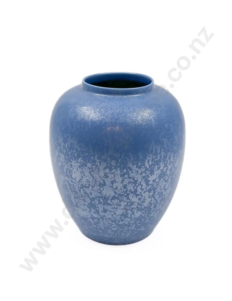 Blue Glazed Vase Image 1++