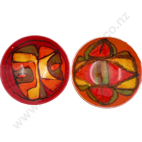 Two Poole Bowls