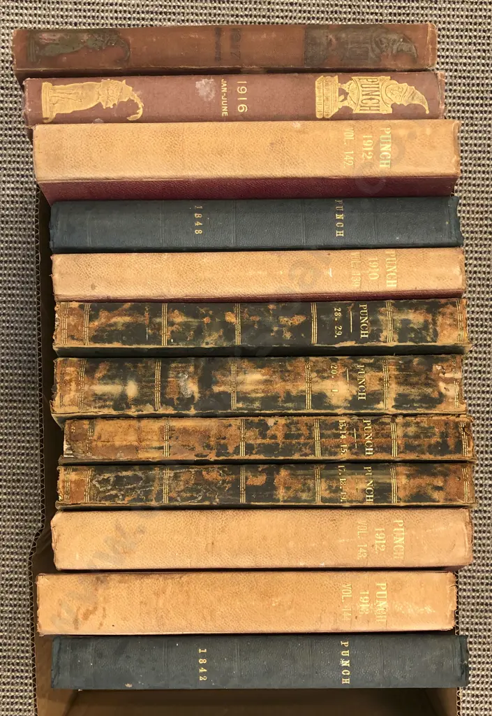 Two Boxes of Various Volumes of Punch Image 1++