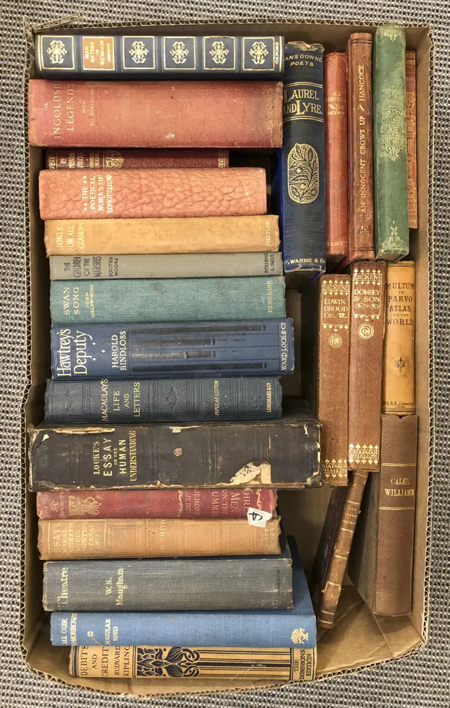 Qty of Assorted Books Including Debits And Credits by Rudyard Kipling Image 1++