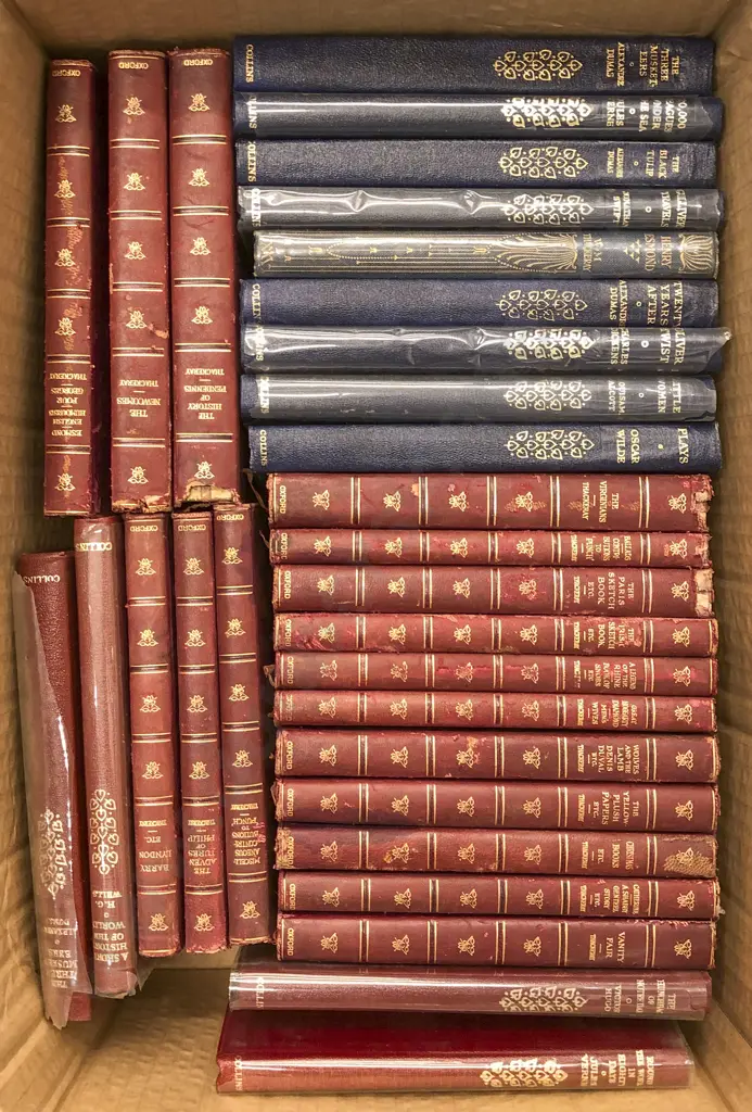 Box of Assorted Literary Volumes Image 1++