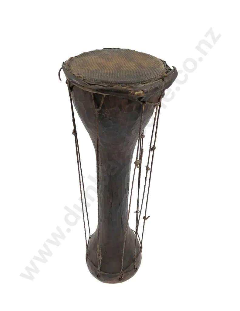 Tribal Hour Glass Form Drum Image 1++