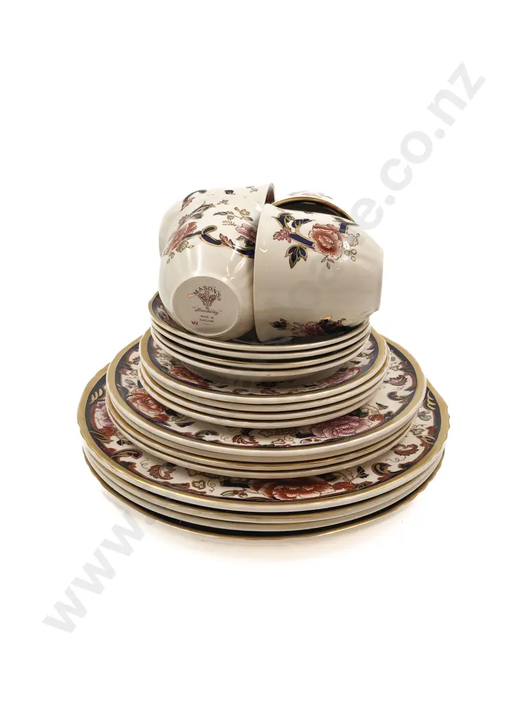 Mason's "Mandalay" Part Dinner Set (20) Image 1++