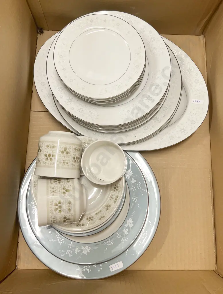 Two Boxes of Assorted China Including RD Image 1++