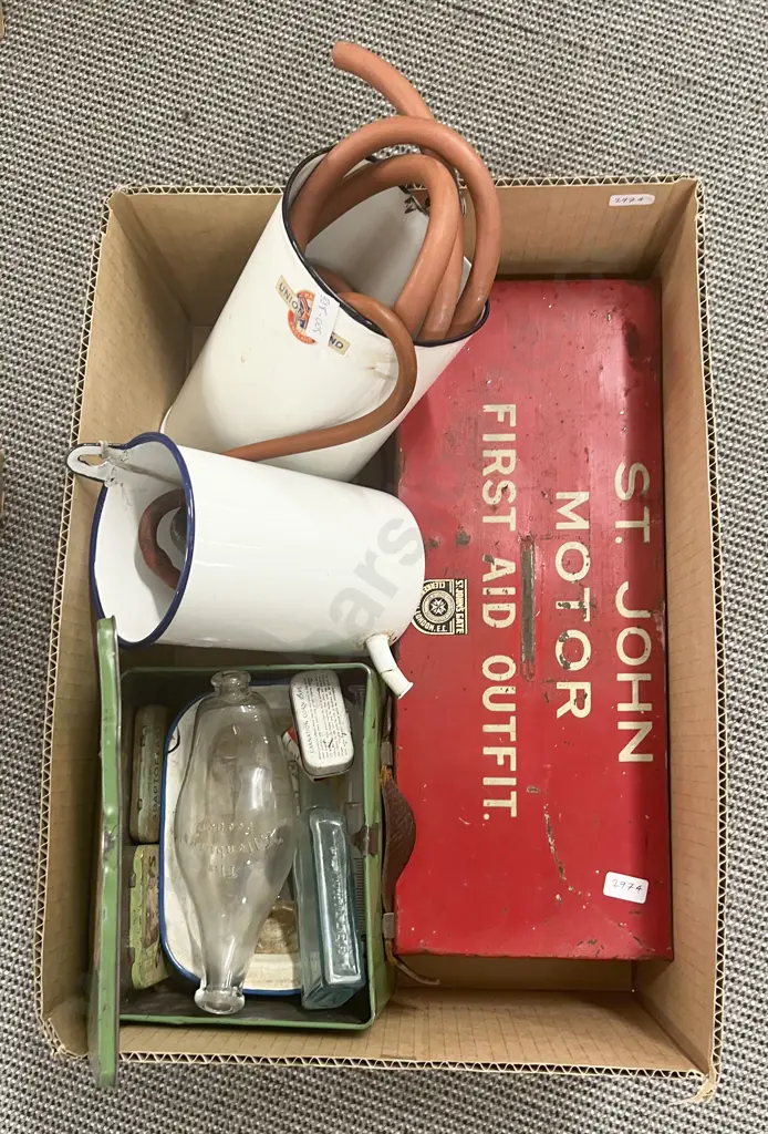 Box of Assorted Vintage Medical Ephemera Image 1++