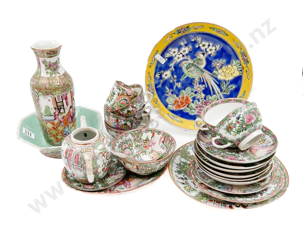 Qty Of Assorted Cantonese China Image 1++