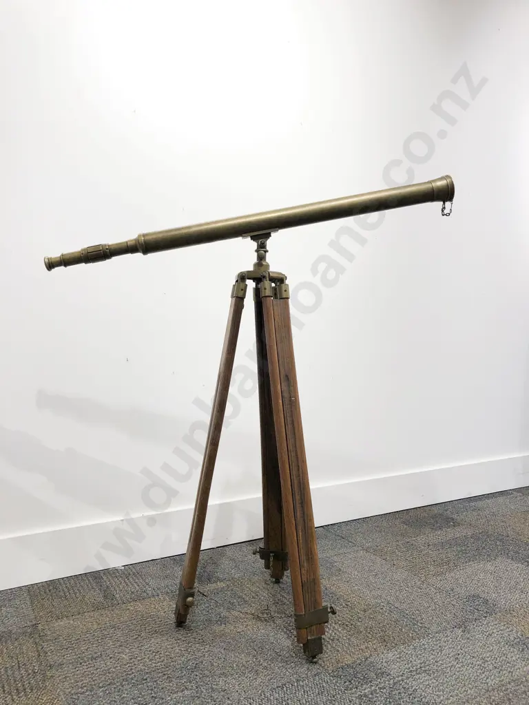 Brass Tripod Based Telescope Image 1++