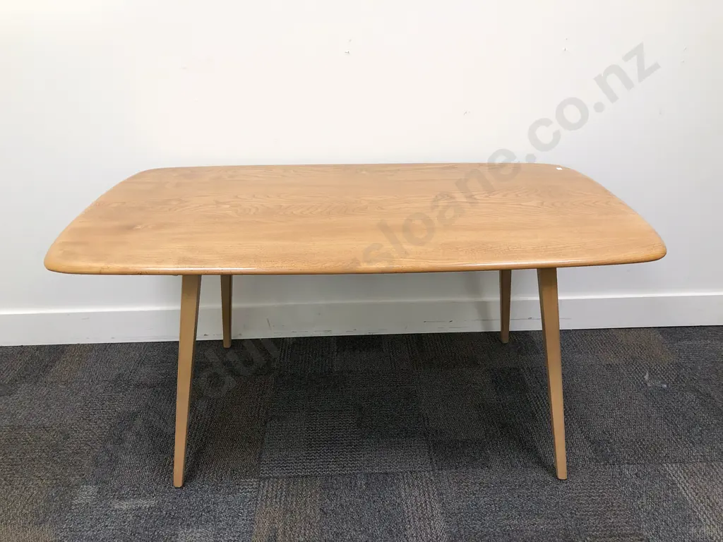 Mid Century Scandinavian Style Dining Table Image 1++