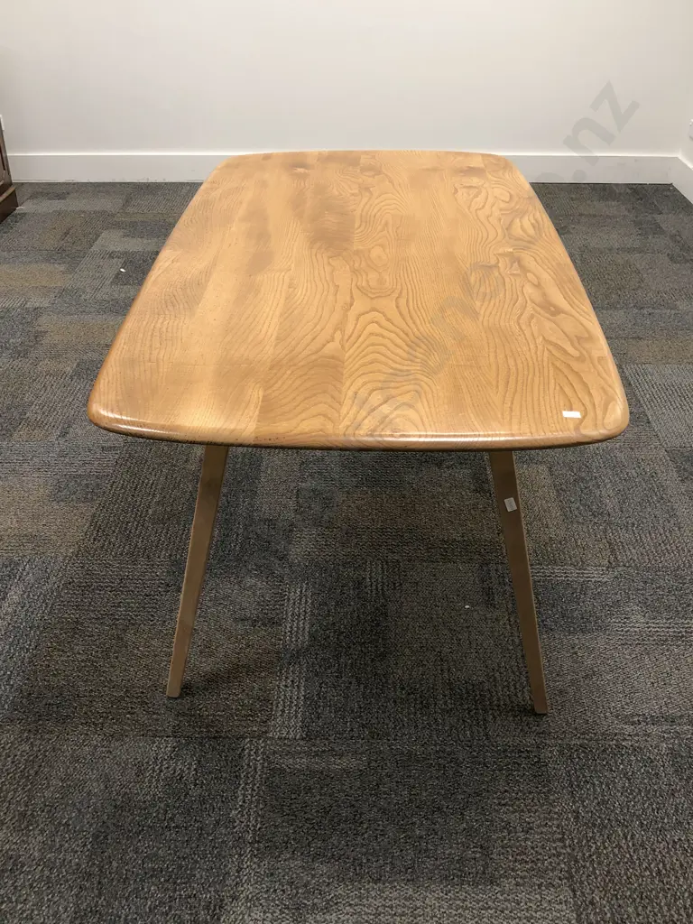 Mid Century Scandinavian Style Dining Table Image 1++