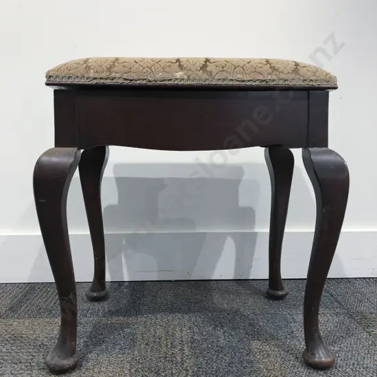 Upholstered Ottoman Footstool