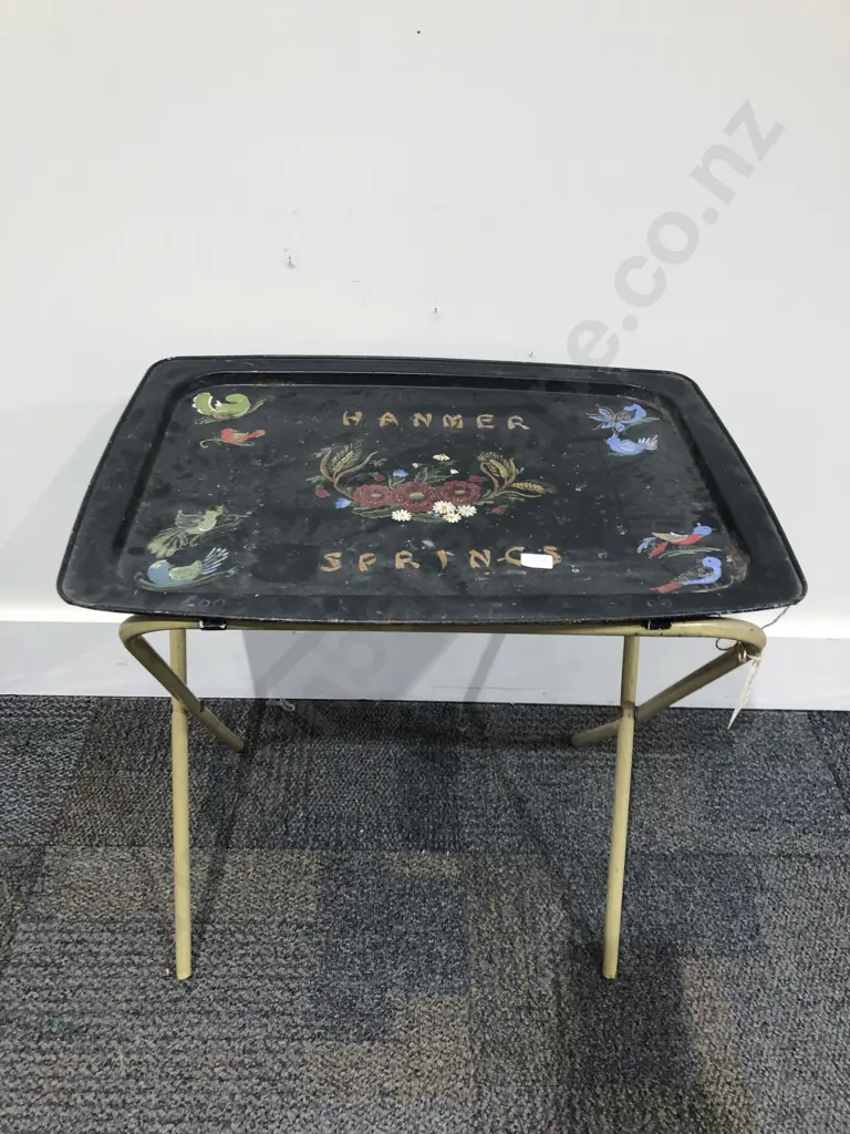 Retro Folding Tourism Tray Table Image 1++