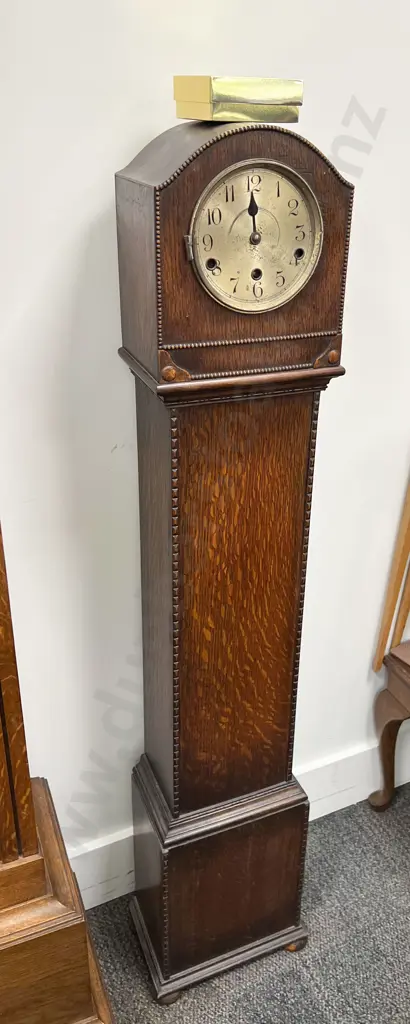 Tiger Oak Framed Grand Daughter Clock (Faults) Image 1++