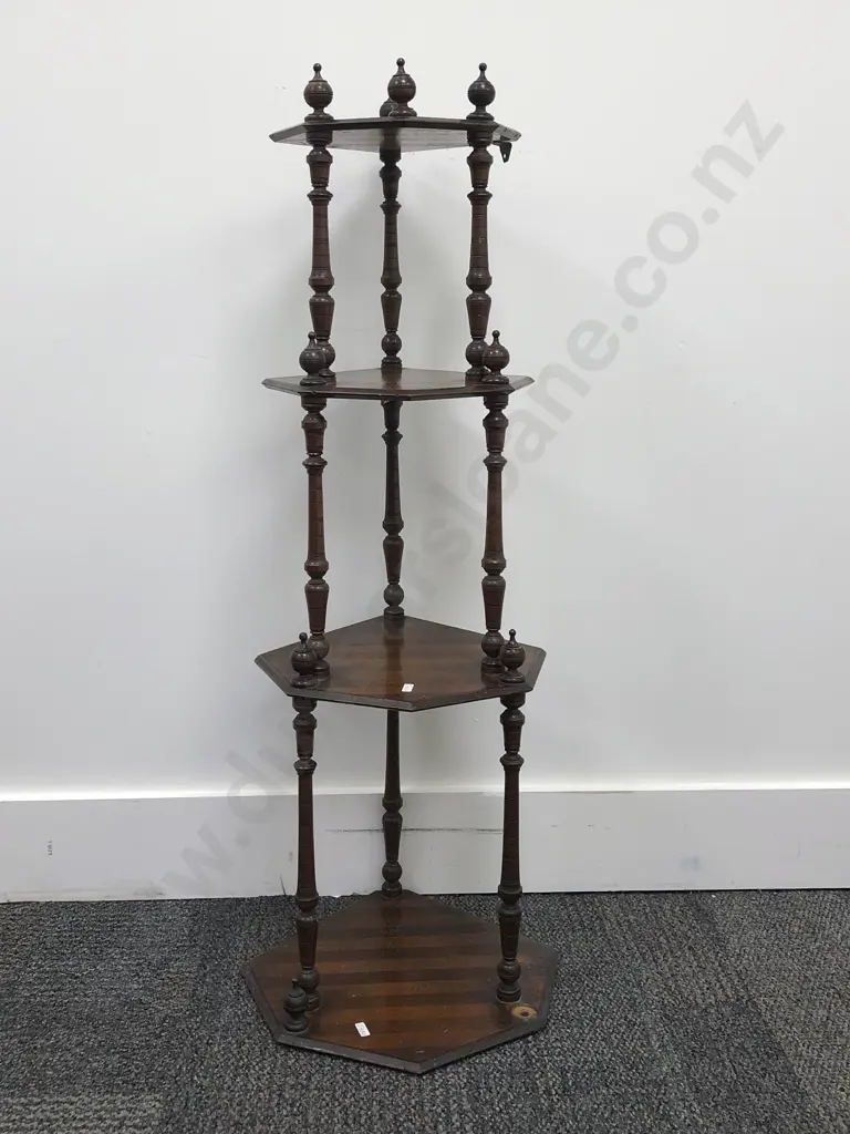 Four Tier Corner Wall Hanging What Not Image 1++