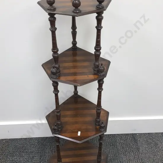 Four Tier Corner Wall Hanging What Not