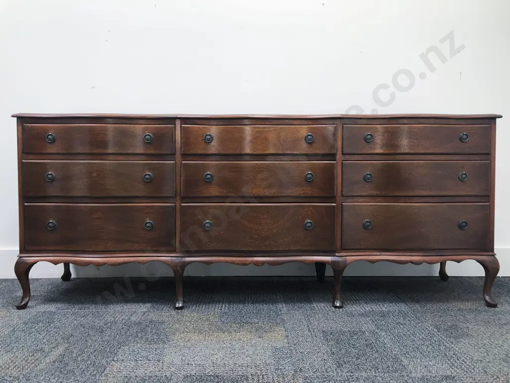 Three Piece Mahogany Bedroom Suit Image 1++