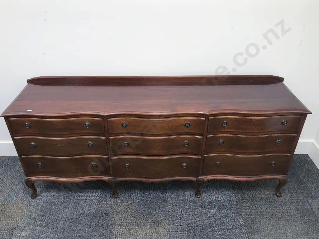 Three Piece Mahogany Bedroom Suit Image 1++