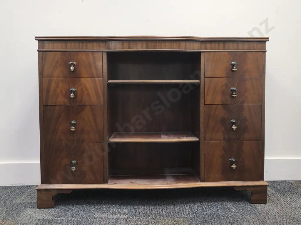 Reduction Sideboard with Central Open Book Case Image 1++