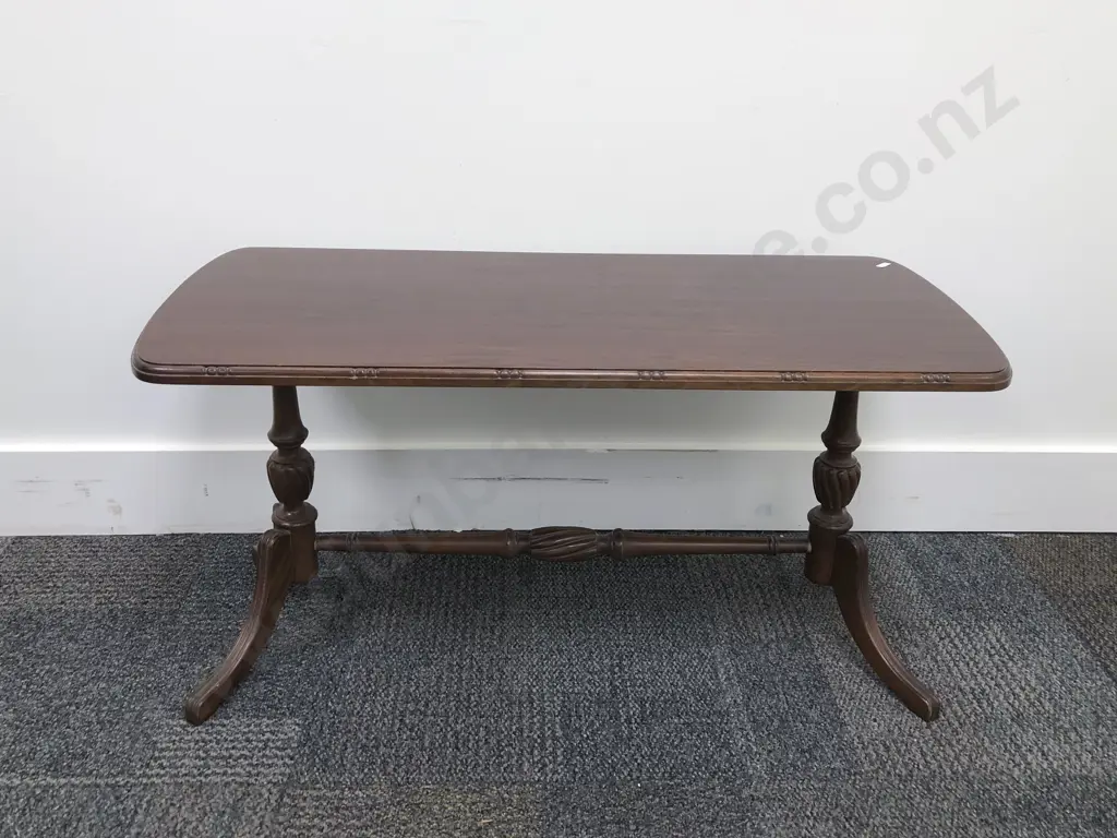 Mahogany Rectangular Coffee Table Image 1++