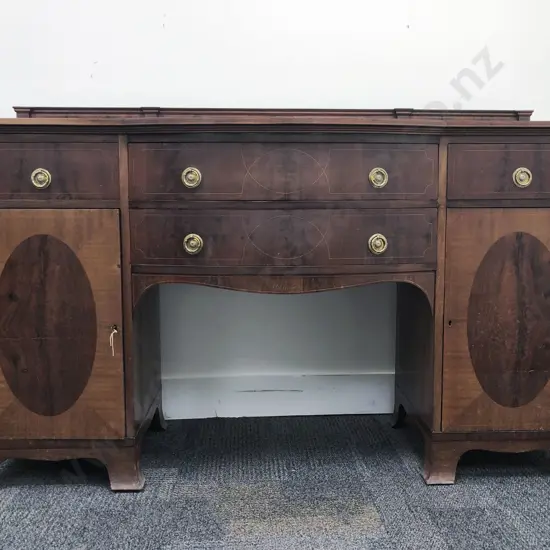 Victorian Inlaid Mahogany Sideboard